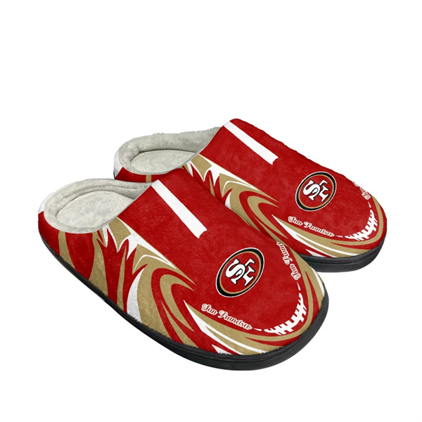 Men's San Francisco 49ers Slippers/Shoes 004
