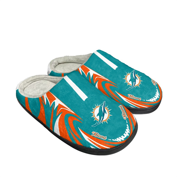 Men's Miami Dolphins Bayaband Clog Shoes 004