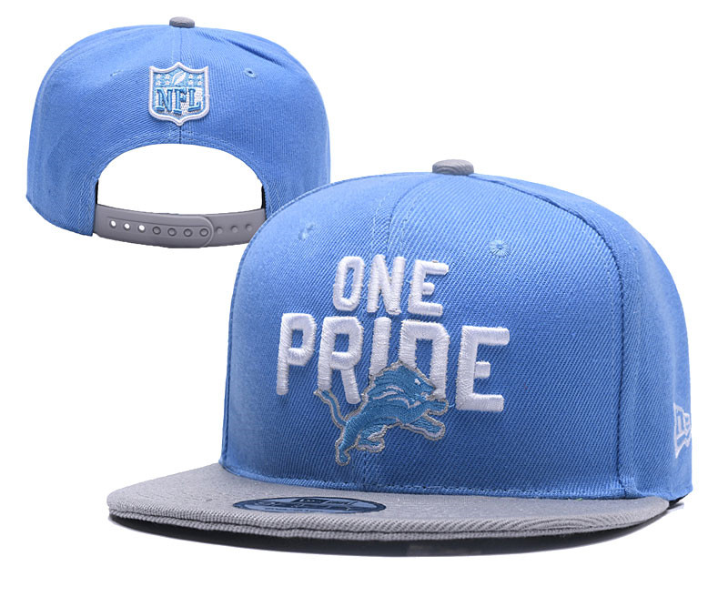 NFL Detroit Lions Stitched Snapback Hats 010