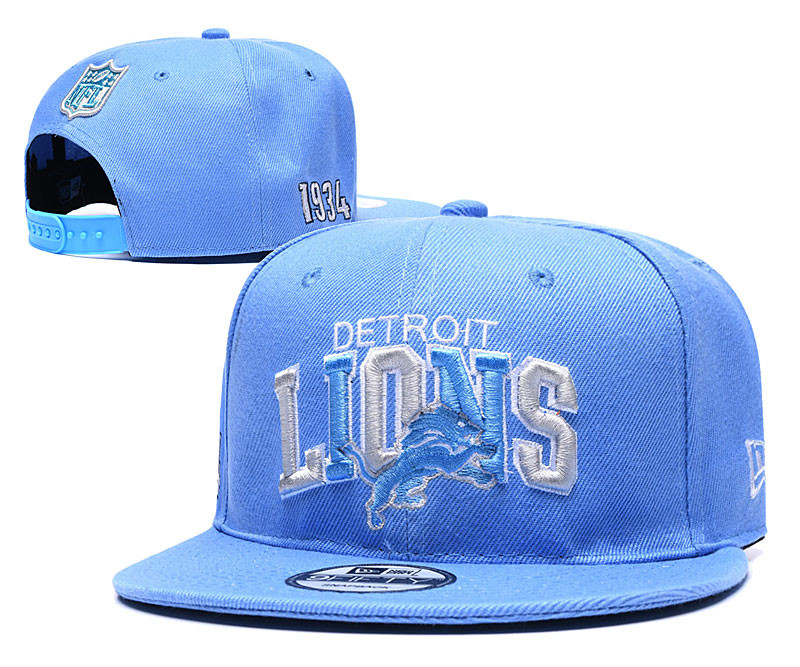 NFL Detroit Lions Stitched Snapback Hats 007