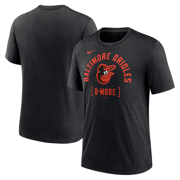 Men's Baltimore Orioles Black 2024 Fan Limited T-Shirt （1pc Limited Each Order)）