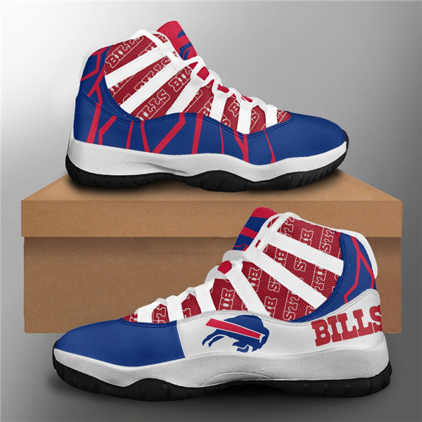 Men's Buffalo Bills Air Jordan 11 Sneakers 002