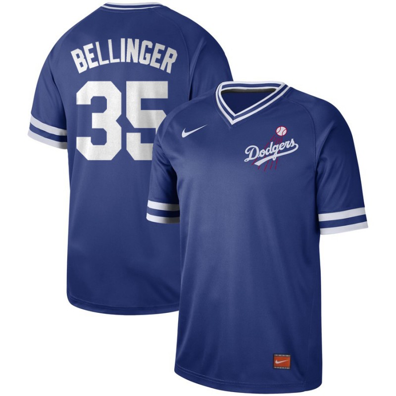 Men's Los Angeles Dodgers #35 Cody Bellinger Blue Cooperstown Collection Legend Stitched MLB Jersey