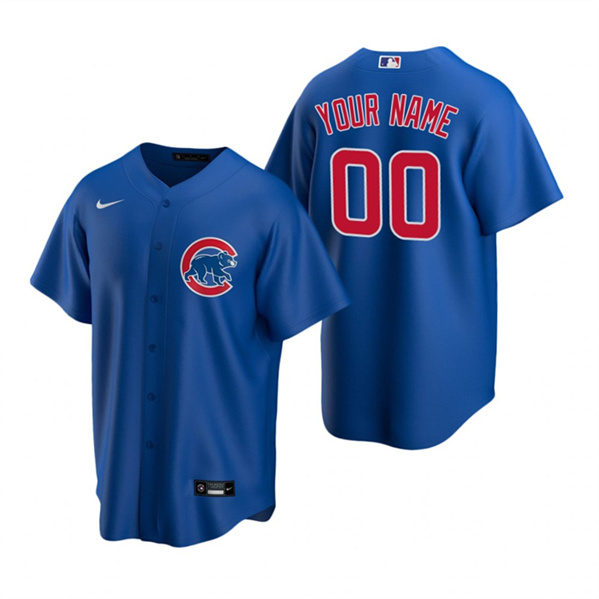 Youth Chicago Cubs Active Player Custom Royal Cool Base Stitched Baseball Jersey