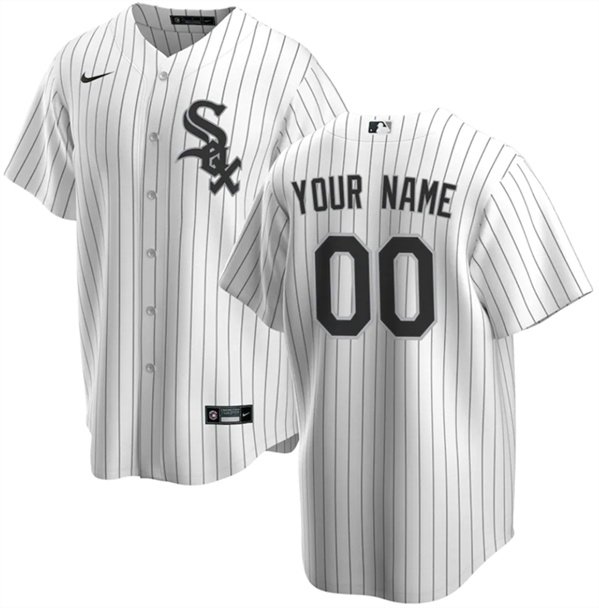 Youth Chicago White Sox Active Player Custom White Cool Base Stitched Baseball Jersey