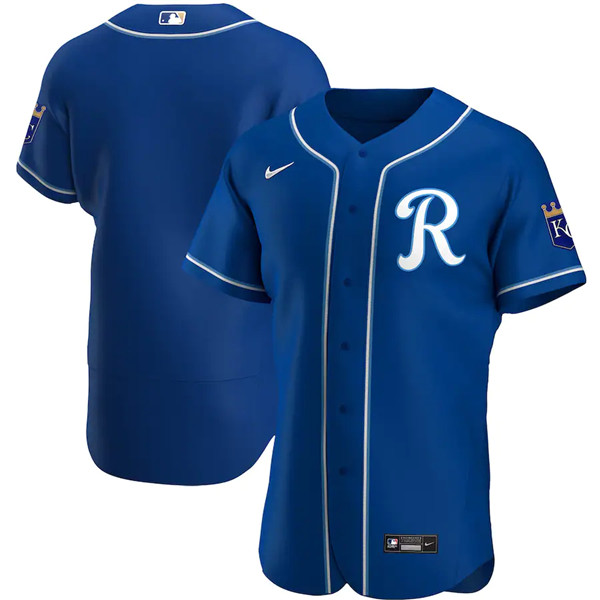 Men's Kansas City Royals Customized Authentic Stitched MLB Jersey
