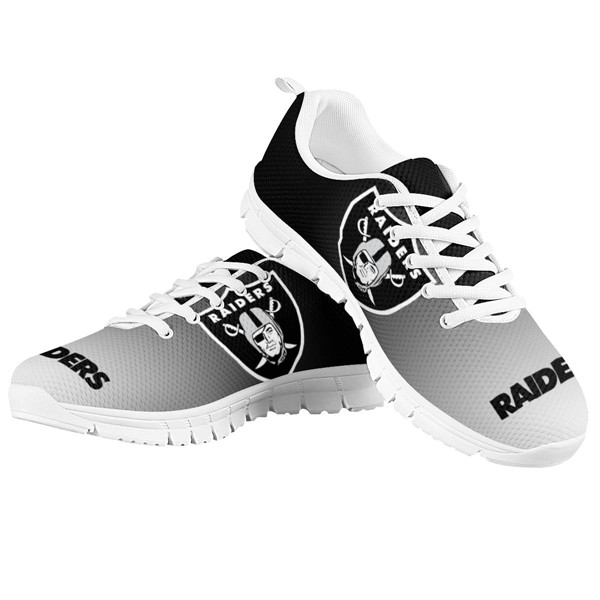 Women's NFL Las Vegas Raiders Lightweight Running Shoes 008