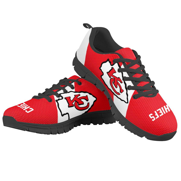 Women's NFL Kansas City Chiefs Lightweight Running Shoes 008