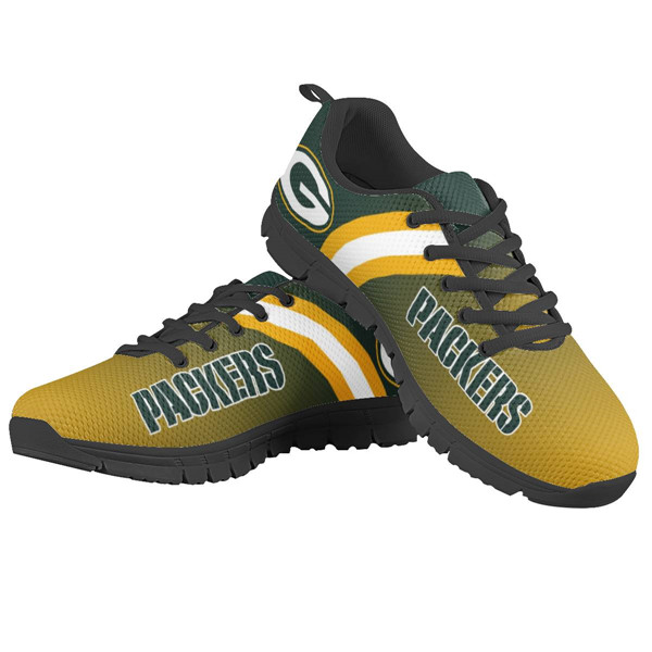 Women's NFL Green Bay Packers Lightweight Running Shoes 012