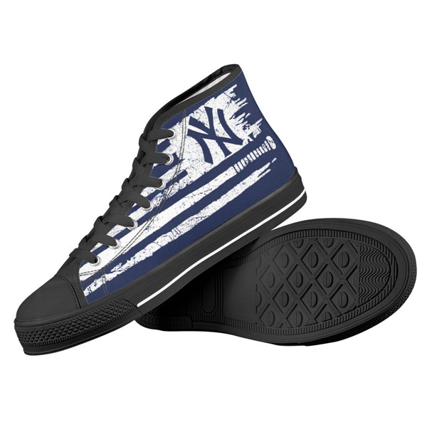 Women's MLB New York Yankees Lightweight Running Shoes 017