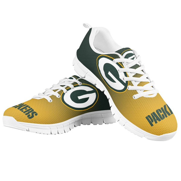 Women's NFL Green Bay Packers Lightweight Running Shoes 011