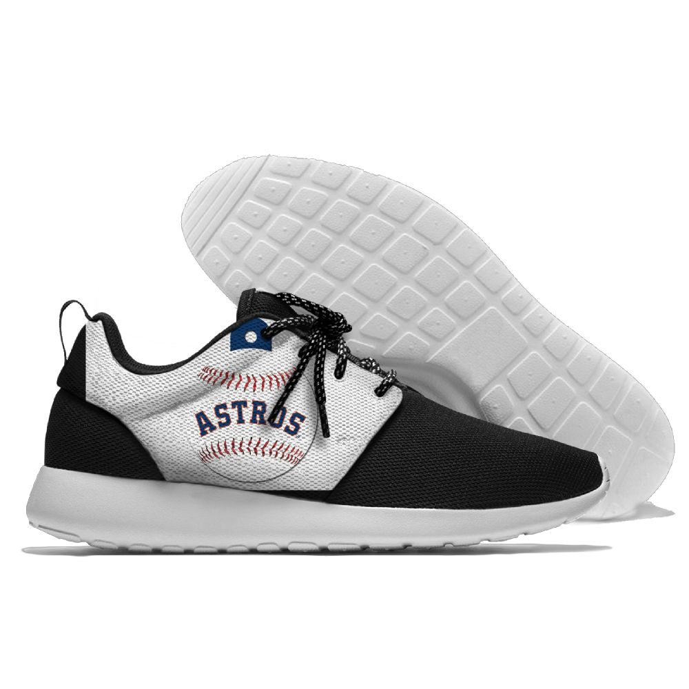 Men's Houston Astros Roshe Style Lightweight Running MLB Shoes 003