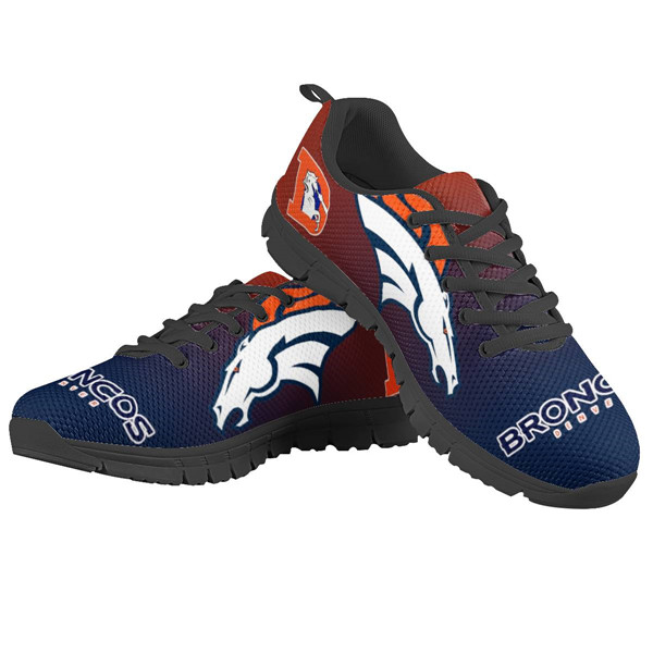 Women's NFL Denver Broncos Lightweight Running Shoes 013
