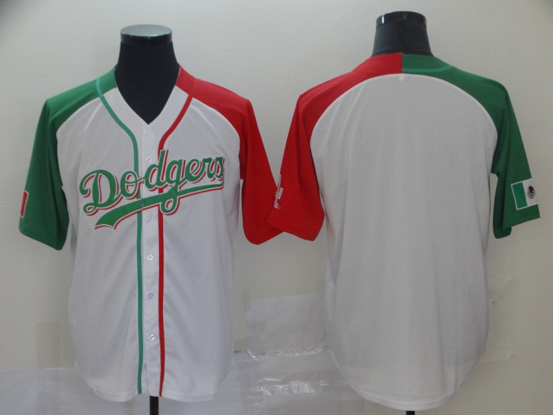 Men's Los Angeles Dodgers Customized Mexican Heritage Culture Night Stitched MLB Jersey