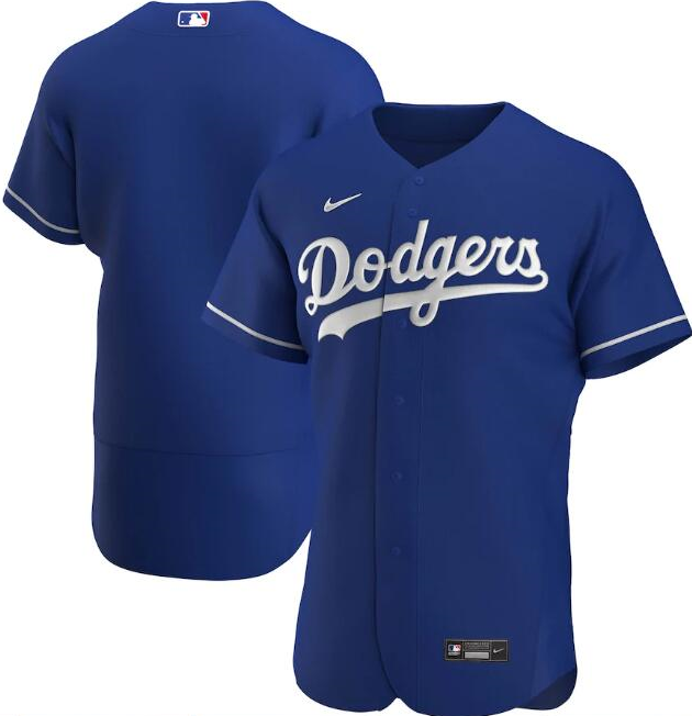 Men's Los Angeles Dodgers Blue Flex Base Stitched MLB Jersey