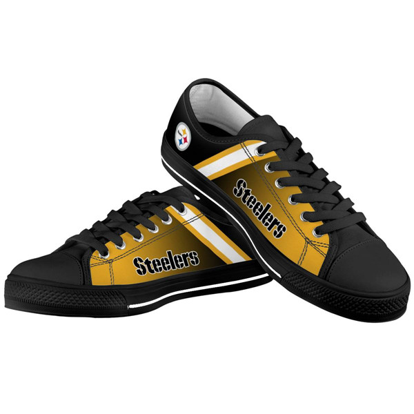 Women's NFL Pittsburgh Steelers Lightweight Running Shoes 014
