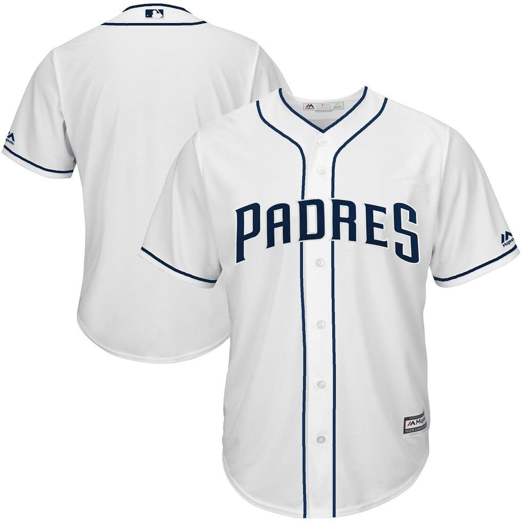 Men's San Diego Padres White Cool Base Stitched MLB Jersey