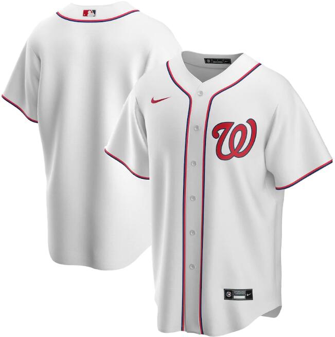 Men's Washington Nationals White Cool Base Stitched MLB Jersey