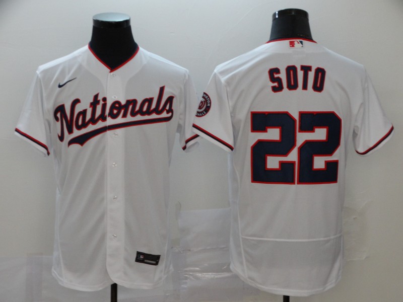 Men's Washington Nationals #22 Juan Soto Flex Base Stitched MLB Jersey