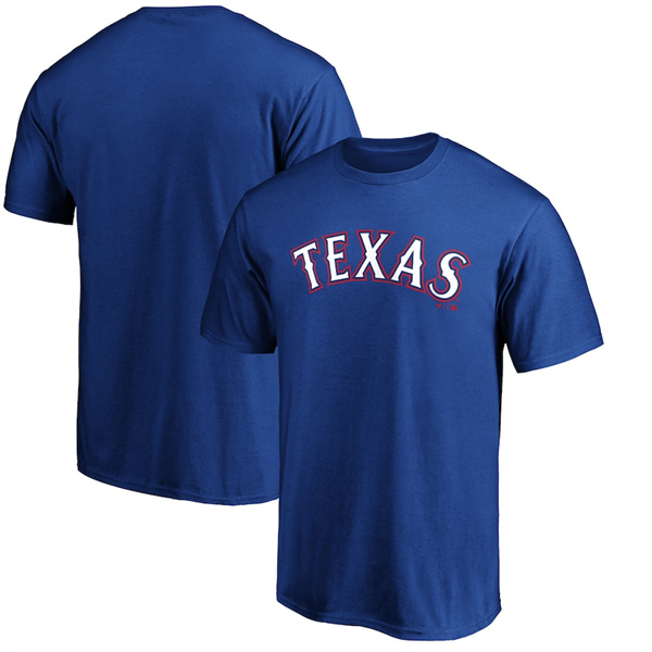 Men's Texas Rangers Blue 2024 Fan Limited T-Shirt （1pc Limited Each Order)