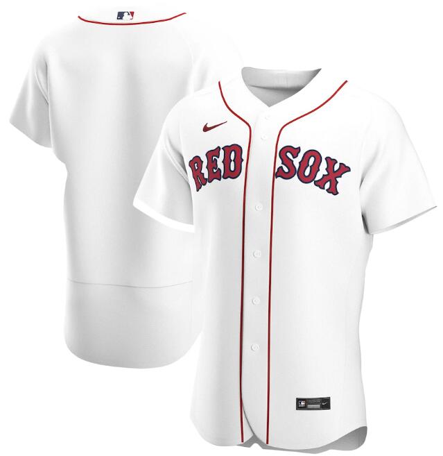 Men's Boston Red Sox White Flex Base Stitched MLB Jersey