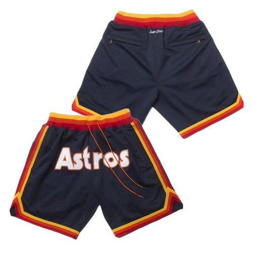 Men's Houston Astros Just Don MLB Shorts (Run Smaller)