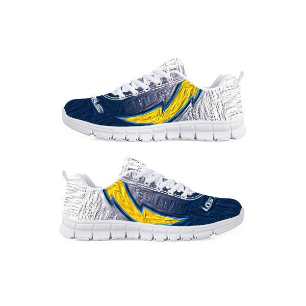 Women's NFL Los Angeles Chargers Lightweight Running Shoes 005