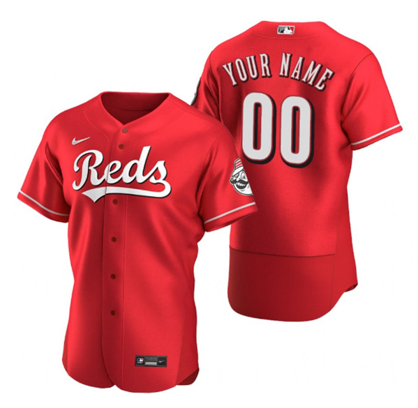 Men's Cincinnati Reds Customized New Red Stitched MLB Jersey