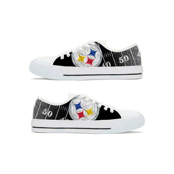 Women's NFL Pittsburgh Steelers Lightweight Running Shoes 011