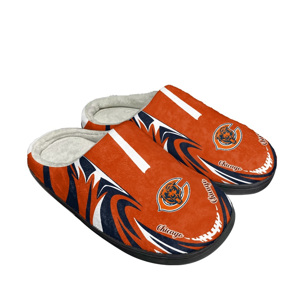 Women's Chicago Bears Slippers/Shoes 004