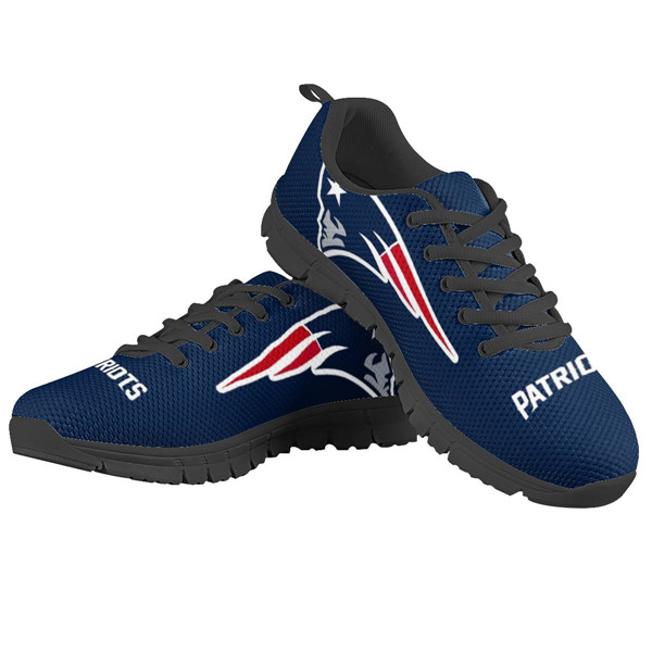 Women's NFL New England Patriots Lightweight Running Shoes 007