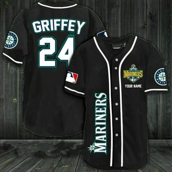 Men's Seattle Mariners Customized Stitched Jersey