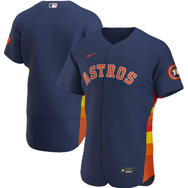 Men's Houston Astros Navy Flex Base Stitched MLB Jersey
