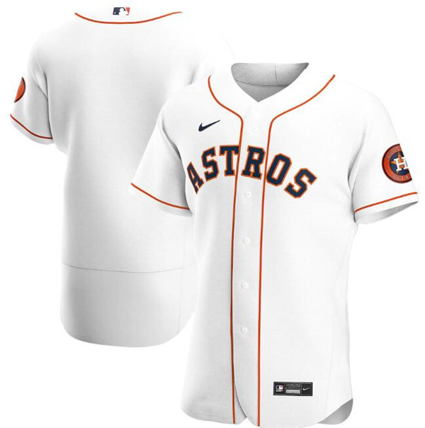 Men's Houston Astros White Flex Base Stitched MLB Jersey