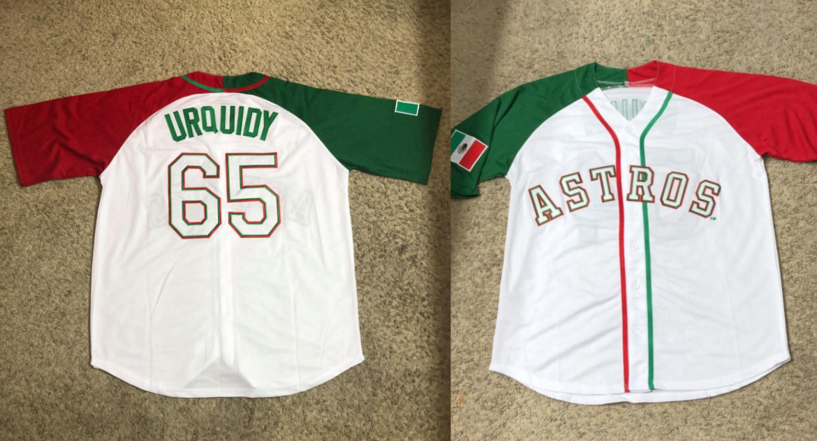 Astros #65 José Urquidy Mexican Heritage Culture Night Stitched MLB Jersey