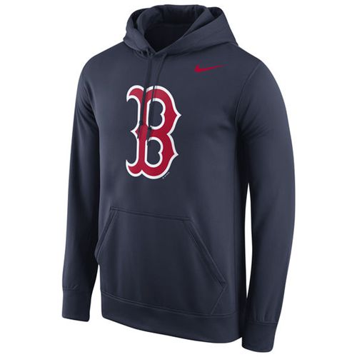 Boston Red Sox Nike Logo Performance Pullover Navy MLB Hoodie