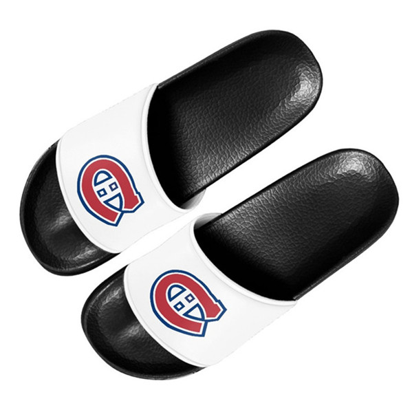 Women's Montreal Canadiens Flip Flops 002