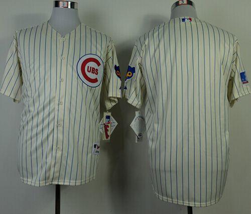 Cubs Blank Cream 1969 Turn Back The Clock Stitched MLB Jersey