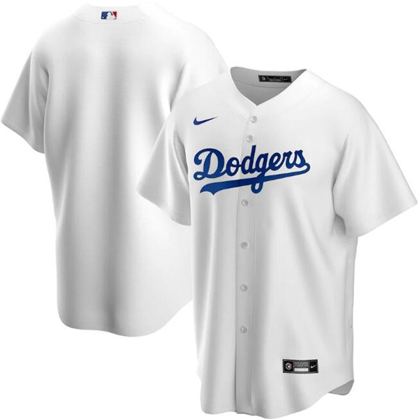 Men's Los Angeles Dodgers White Cool Base Stitched MLB Jersey