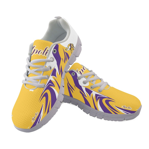 Women's Minnesota Vikings AQ Running Shoes 004