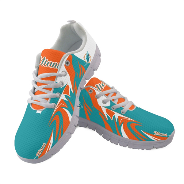 Women's Miami Dolphins AQ Running Shoes 004