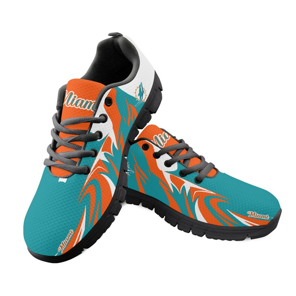 Women's Miami Dolphins AQ Running Shoes 005