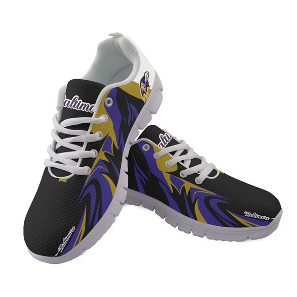Women's Baltimore Ravens AQ Running Shoes 004