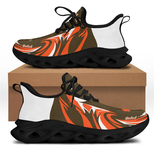 Women's Cleveland Browns Flex Control Sneakers 003