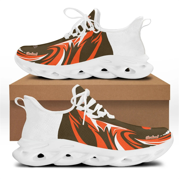 Women's Cleveland Browns Flex Control Sneakers 004