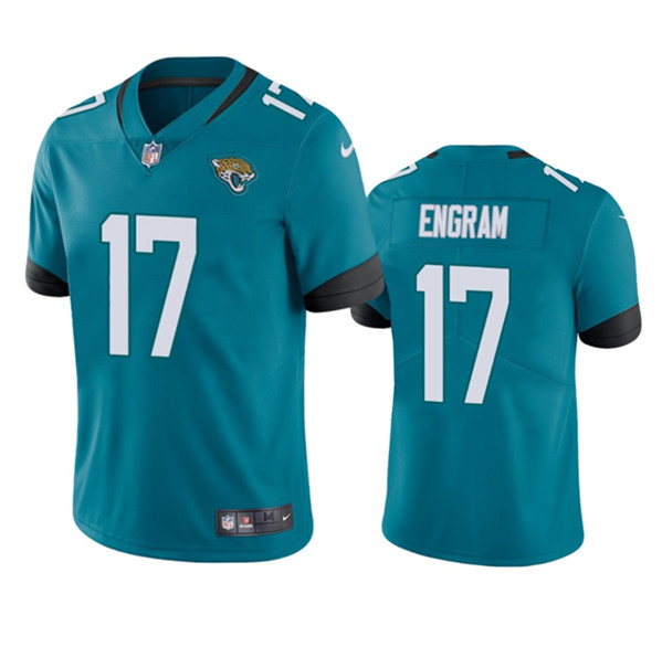 Men's Jacksonville Jaguars #17 Evan Engram Teal 2023 Vapor Untouchable Limited Stitched Jersey