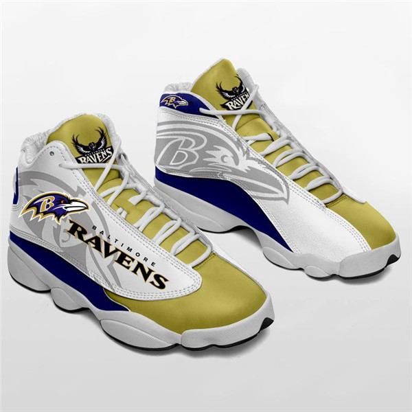 Women's Baltimore Ravens Limited Edition JD13 Sneakers 003