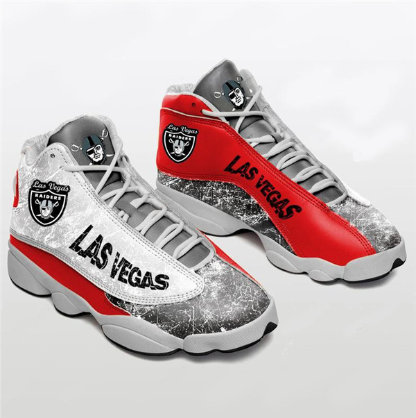 Women's Las Vegas Raiders Limited Edition JD13 Sneakers 012