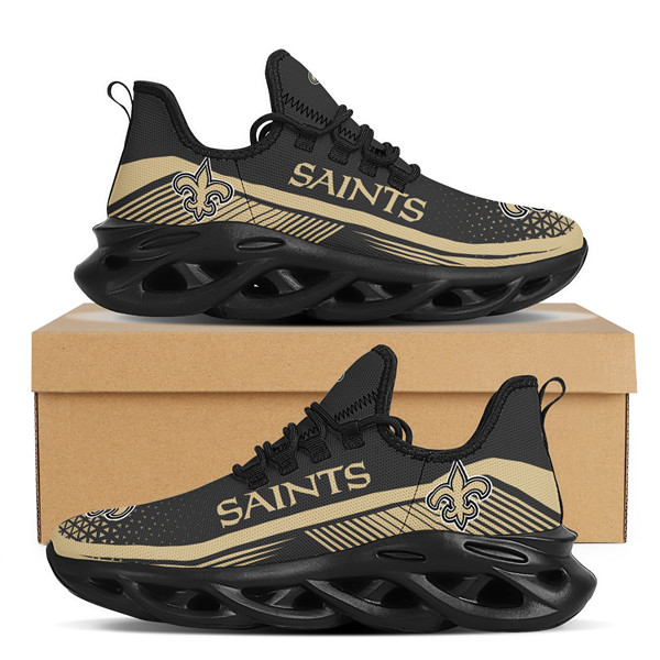 Women's New Orleans Saints Flex Control Sneakers 005