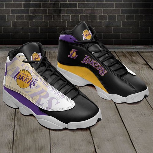 Women's Los Angeles Lakers Limited Edition JD13 Sneakers 008